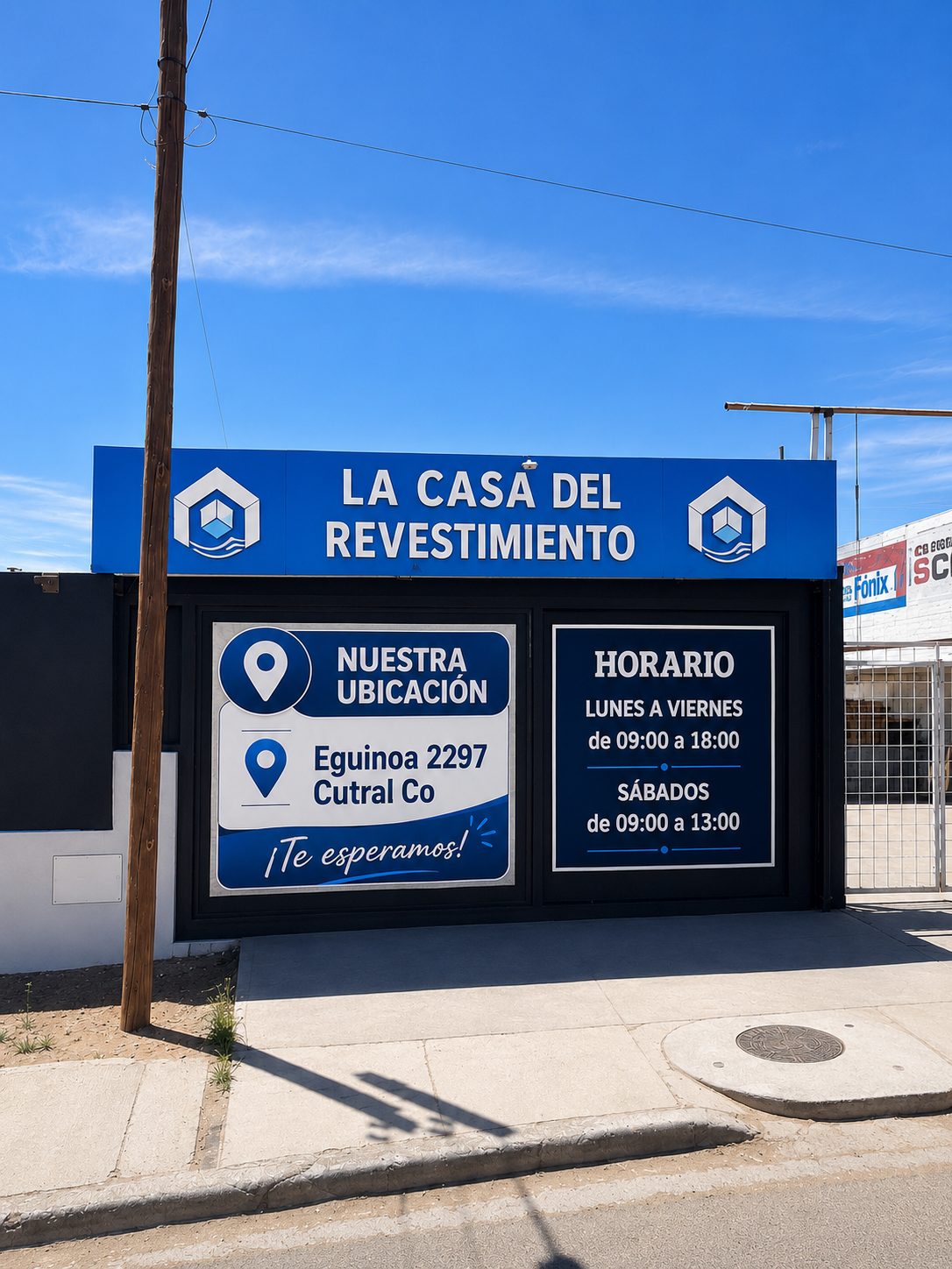 Referencia visual de La Casa del Revestimiento