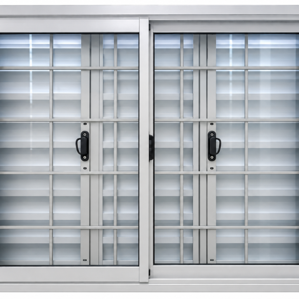 VENTANA CORREDIZA BLANCA